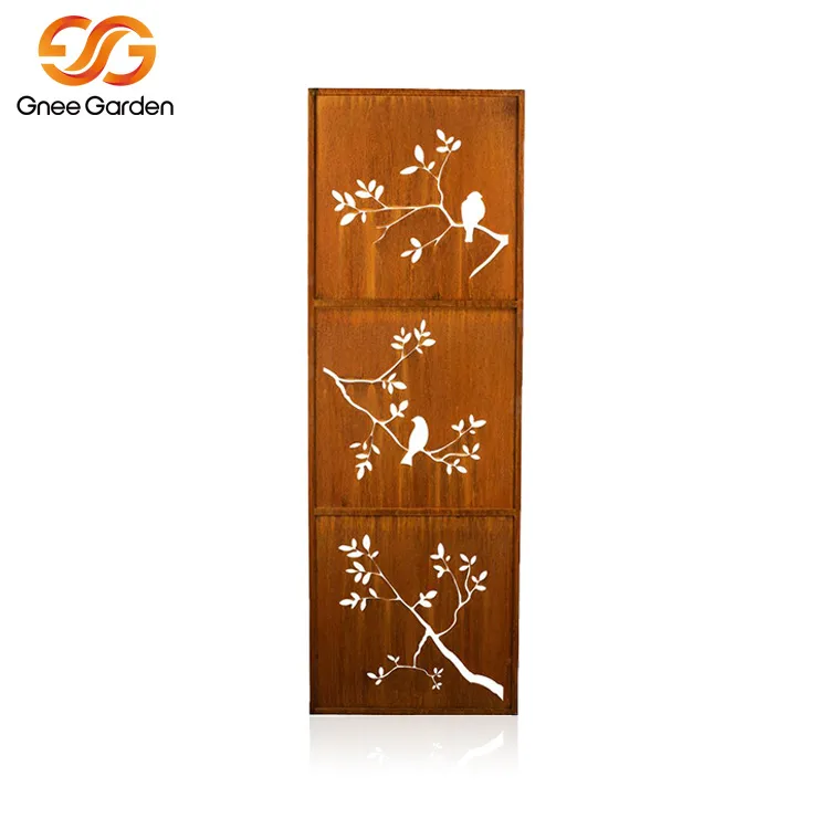 Corten Steel ekran dekoratif