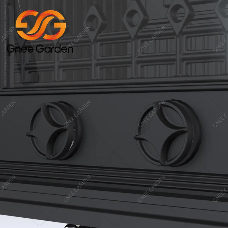 Sou entènèt jwèt Cast Iron Fireplace