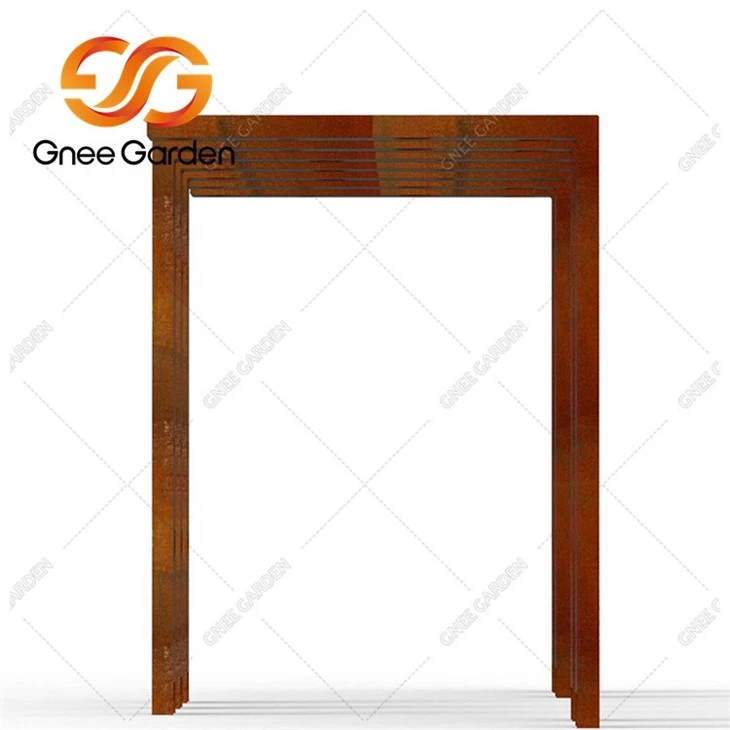 Corten Steel Patio Garden Gazebo