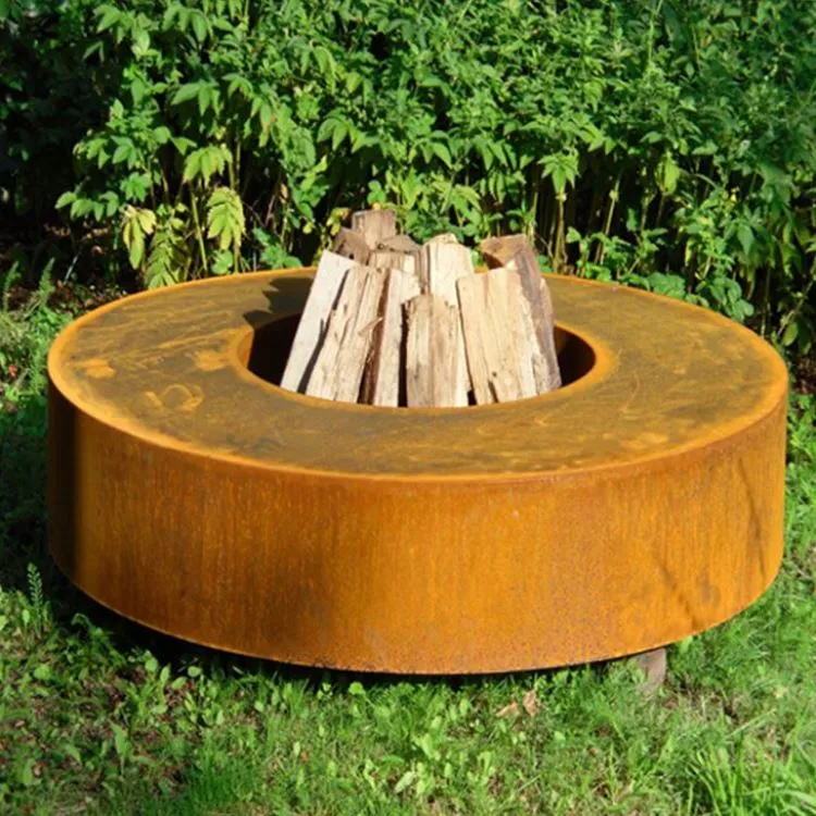 Corten Steel Fire Pit Bowl