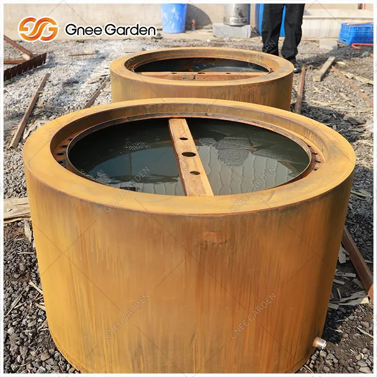 Corten Steel Jaden Dlo Fountain