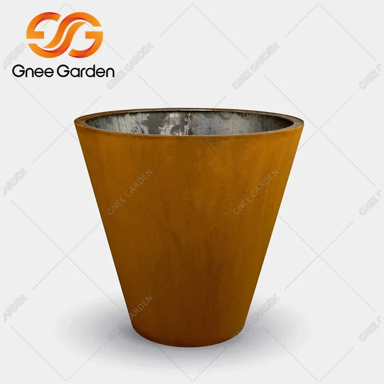 Corten Steel Outdoor Barbecue