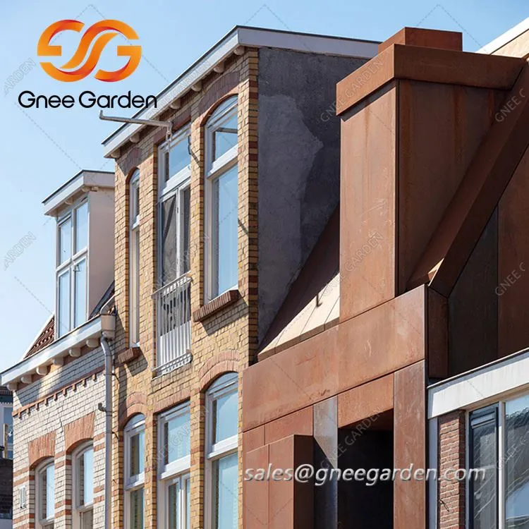 Corten Steel Siding Panels