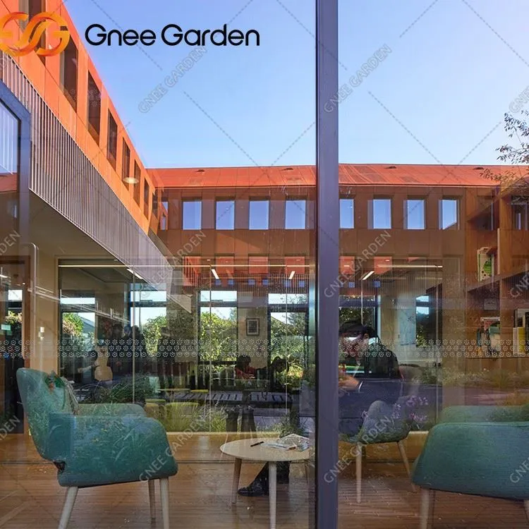 Custom Corten Metal Curtain Wall