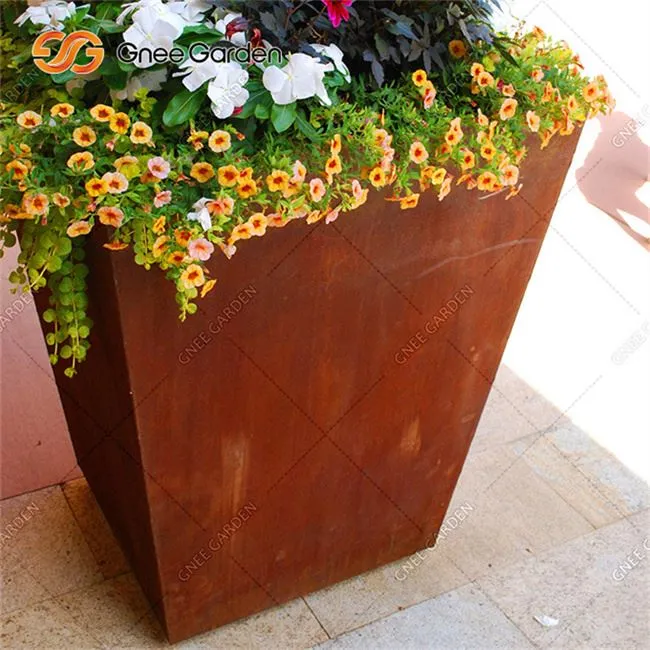 Custom Corten Steel Planters