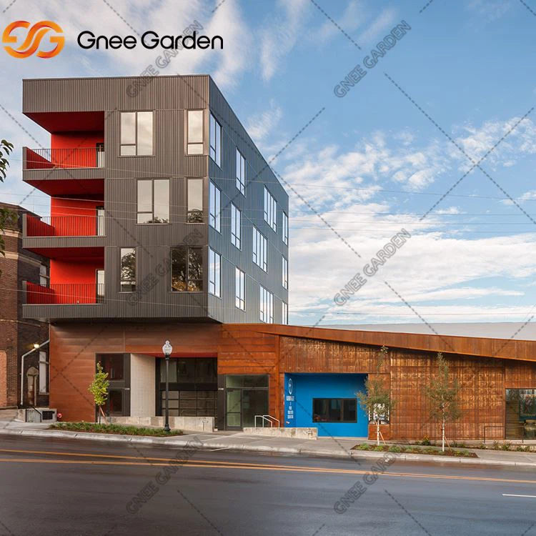 Dekoratif fasad corten miray rido