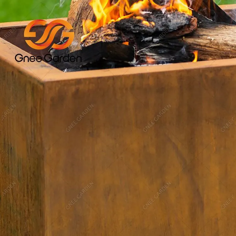 Jaden Decor Corten Steel Fire Pit
