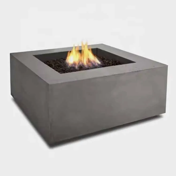 Gas Fire Pit Liy gaz natirèl Pool Fire Bowl
