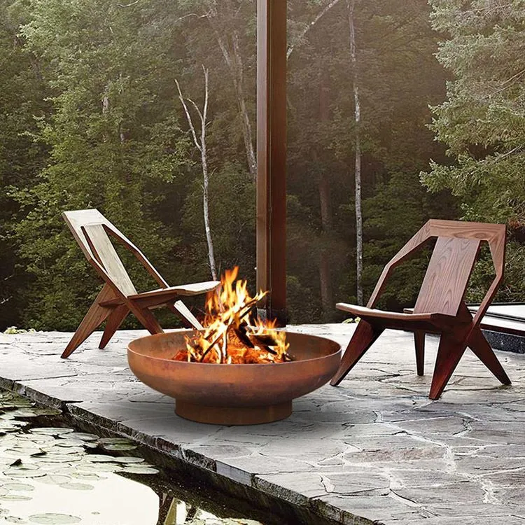 Gwo Devwa Steel Fire Pit
