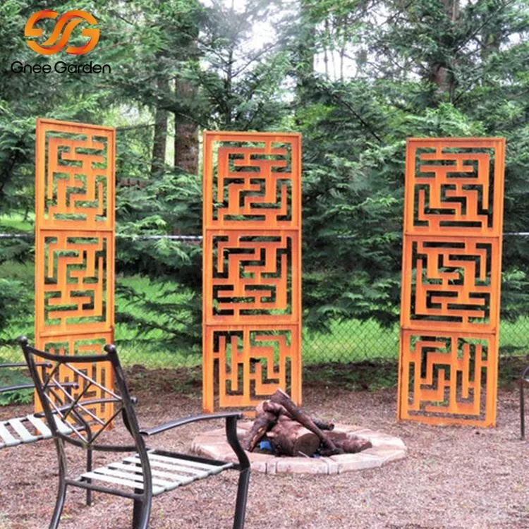 Lazè kouto Corten Steel Panels