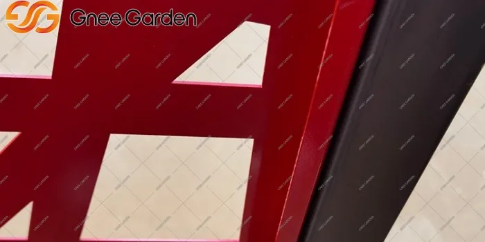 Weathering steel fence Weathering steel fence