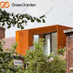 Corten miray CLADDING pou fasad