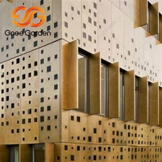 Customized modèn Eksteryè miray Cladding Building